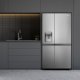 Hisense RS818N4TIE frigorifero side-by-side Libera installazione 632 L E Acciaio inox 26