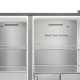 Hisense RS818N4TIE frigorifero side-by-side Libera installazione 632 L E Acciaio inox 10