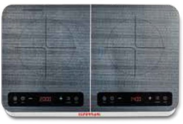 G3 Ferrari Pronto Chef Duo Grigio, Bianco Superficie piana Piano cottura a induzione 2 Fornello(i)