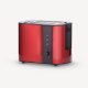 Severin AT 2217 tostapane 2 fetta/e 800 W Metallico, Rosso 2