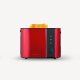 Severin AT 2217 tostapane 2 fetta/e 800 W Metallico, Rosso 3