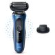 Braun Series 6 61-B1200s Rasoio Trimmer Nero, Blu 6