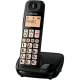 Panasonic KX-TGE110 Telefono DECT Identificatore di chiamata Nero 2