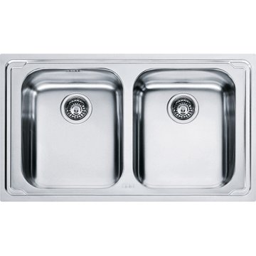 Franke Logica Line LLL 620-L Lavello montato su piano Rettangolare Acciaio inox
