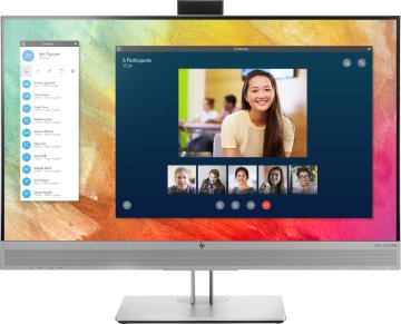 HP EliteDisplay E273m Monitor PC 68,6 cm (27") 1920 x 1080 Pixel Full HD LED Nero, Argento