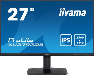iiyama ProLite XU2793QS-B1 Monitor PC 68,6 cm (27") 2560 x 1440 Pixel Wide Quad HD LED Nero