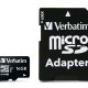 Verbatim Premium 16 GB MicroSDHC Classe 10 2