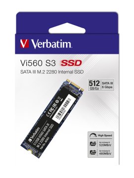 Verbatim Vi560 S3 M.2 SSD 512 GB