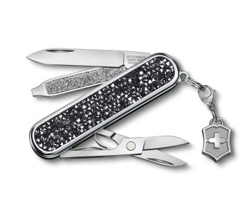 Victorinox Classic SD Brilliant Crystal Nero