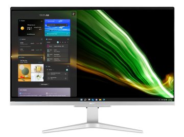 Acer Aspire C27-1655 Intel® Core™ i7 i7-1165G7 68,6 cm (27") 1920 x 1080 Pixel PC All-in-one 16 GB DDR4-SDRAM 512 GB SSD Windows 11 Home Wi-Fi 6 (802.11ax) Nero, Argento