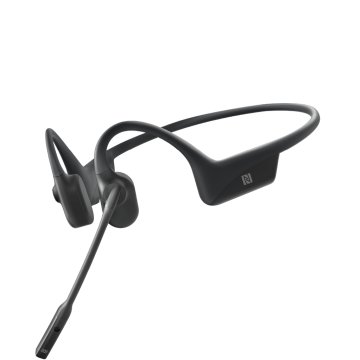 SHOKZ OpenComm Auricolare Wireless A clip Ufficio Bluetooth Nero