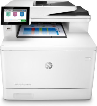 HP Color LaserJet Enterprise Stampante multifunzione Enterprise Color LaserJet M480f, Colore, Stampante per Aziendale, Stampa, copia, scansione, fax, Compatta; Avanzate funzionalità di sicurezza; Stam