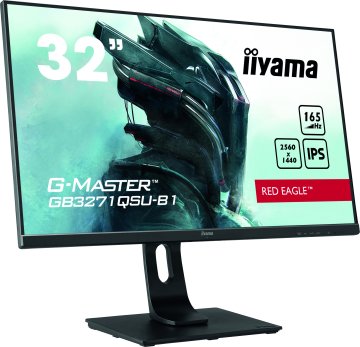 iiyama G-MASTER GB3271QSU-B1 Monitor PC 80 cm (31.5") 2560 x 1440 Pixel Wide Quad HD LED Nero