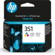 HP Cartuccia originale inchiostro tricromia 351 2