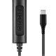 Hamlet HHEADA-UC adattatore per inversione del genere dei cavi USB-C 3.5mm Nero 2