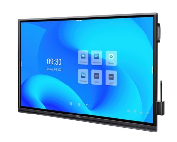 Optoma 5752RK Pannello piatto interattivo 190,5 cm (75") LCD 400 cd/m² 4K Ultra HD Nero Touch screen Processore integrato Android 9