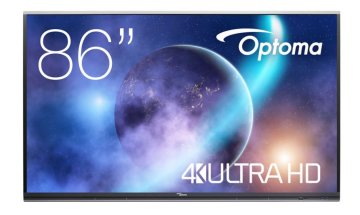 Optoma 5862RK Pannello piatto interattivo 2,18 m (86") LED 420 cd/m² 4K Ultra HD Nero Touch screen Processore integrato Android