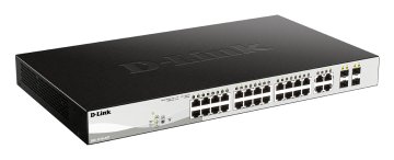 D-Link DGS-1210-24P Gestito L2 Gigabit Ethernet (10/100/1000) Supporto Power over Ethernet (PoE) Nero