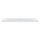 Apple Magic tastiera Universale USB + Bluetooth Inglese Alluminio, Bianco 3