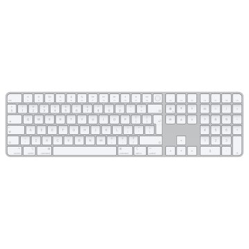 Apple Magic tastiera Universale USB + Bluetooth Inglese Alluminio, Bianco