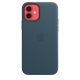 Apple Custodia MagSafe in pelle per iPhone 12 | 12 Pro - Blu Baltico 4