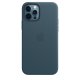Apple Custodia MagSafe in pelle per iPhone 12 | 12 Pro - Blu Baltico 7