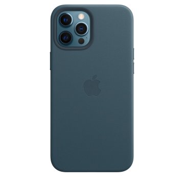 Apple Custodia MagSafe in pelle per iPhone 12 Pro Max - Blu Baltico
