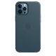 Apple Custodia MagSafe in pelle per iPhone 12 Pro Max - Blu Baltico 2