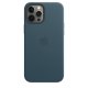 Apple Custodia MagSafe in pelle per iPhone 12 Pro Max - Blu Baltico 4