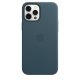 Apple Custodia MagSafe in pelle per iPhone 12 Pro Max - Blu Baltico 5
