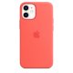 Apple Custodia MagSafe in silicone per iPhone 12 mini - Rosarancio 5