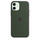 Apple Custodia MagSafe in silicone per iPhone 12 mini - Verde cipresso 3