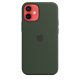 Apple Custodia MagSafe in silicone per iPhone 12 mini - Verde cipresso 4