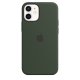 Apple Custodia MagSafe in silicone per iPhone 12 mini - Verde cipresso 5