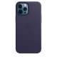 Apple Custodia MagSafe in pelle per iPhone 12 Pro Max - Viola profondo 3