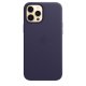 Apple Custodia MagSafe in pelle per iPhone 12 Pro Max - Viola profondo 4