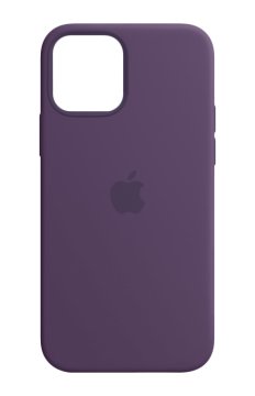 Apple Custodia MagSafe in silicone per iPhone 12 | 12 Pro - Ametista