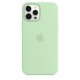 Apple Custodia MagSafe in silicone per iPhone 12 Pro Max - Pistacchio 6