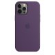 Apple Custodia MagSafe in silicone per iPhone 12 Pro Max - Ametista 5