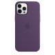 Apple Custodia MagSafe in silicone per iPhone 12 Pro Max - Ametista 6