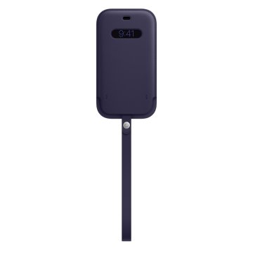 Apple Custodia a tasca MagSafe in pelle per iPhone 12 | 12 Pro - Viola profondo