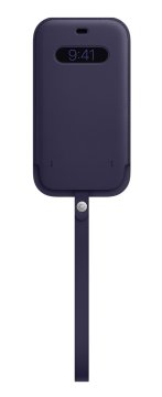 Apple Custodia a tasca MagSafe in pelle per iPhone 12 Pro Max - Viola profondo