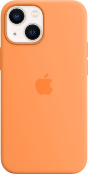Apple Custodia MagSafe in silicone per iPhone 13 mini - Giallo marigold