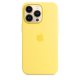 Apple Custodia MagSafe in silicone per iPhone 13 Pro - Scorza di limone 4