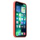 Apple Custodia MagSafe in silicone per iPhone 13 Pro - Mandarino 8