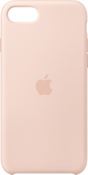Apple Custodia in silicone per iPhone SE - Rosa creta