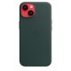 Apple Custodia iPhone 14 in Pelle - Verde foresta 6
