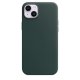 Apple Custodia iPhone 14 Plus in Pelle - Verde foresta 4