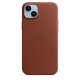 Apple Custodia iPhone 14 Plus in Pelle - Terra d'ombra 2
