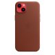 Apple Custodia iPhone 14 Plus in Pelle - Terra d'ombra 5